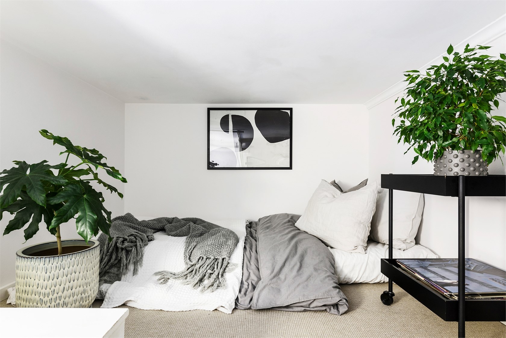 espace chambre sur mezzanine