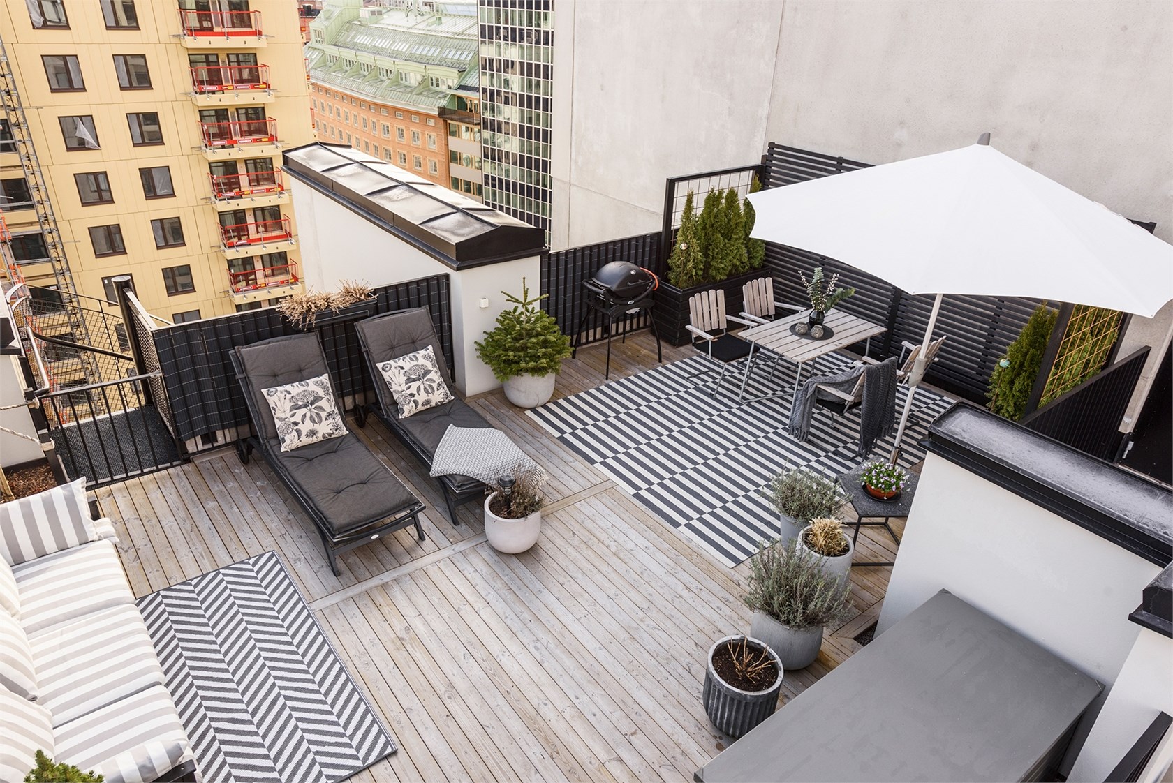 terrasse décoration design