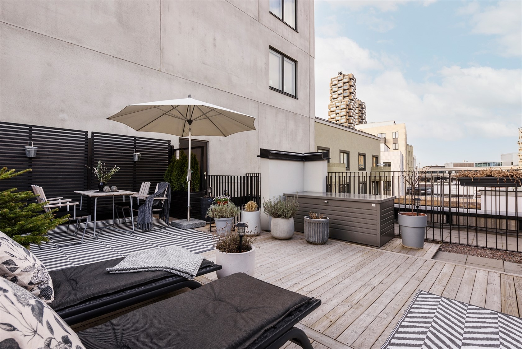 terrasse décoration design
