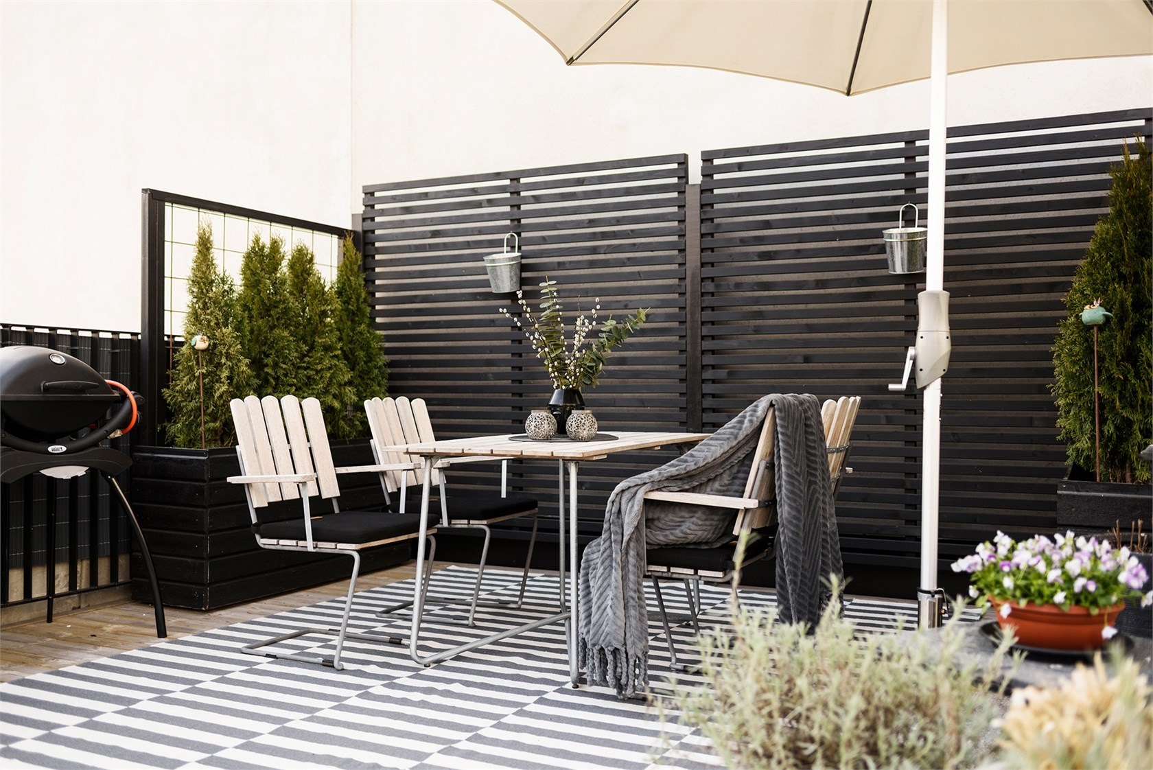 terrasse décoration design