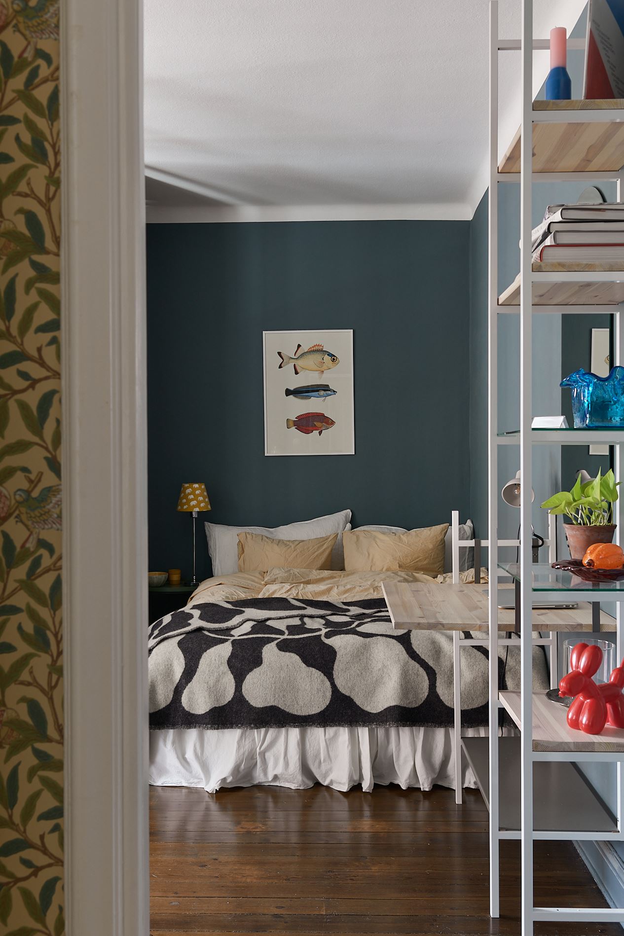 chambre mur bleu canard chambre mur bleu canard