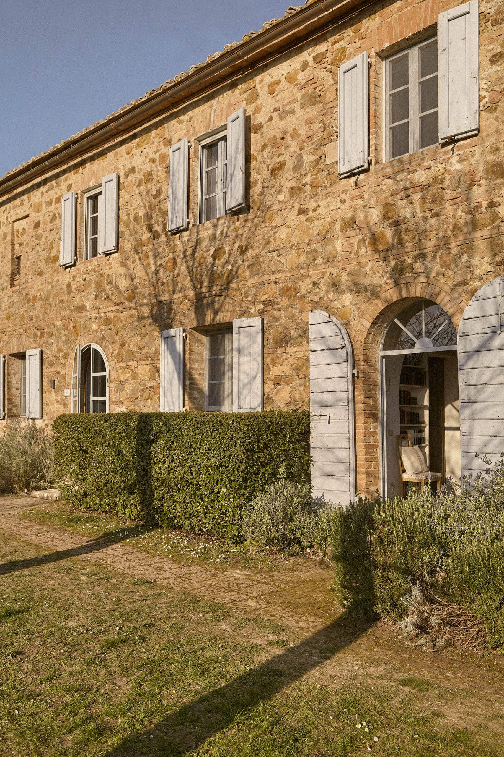 façade maison toscane