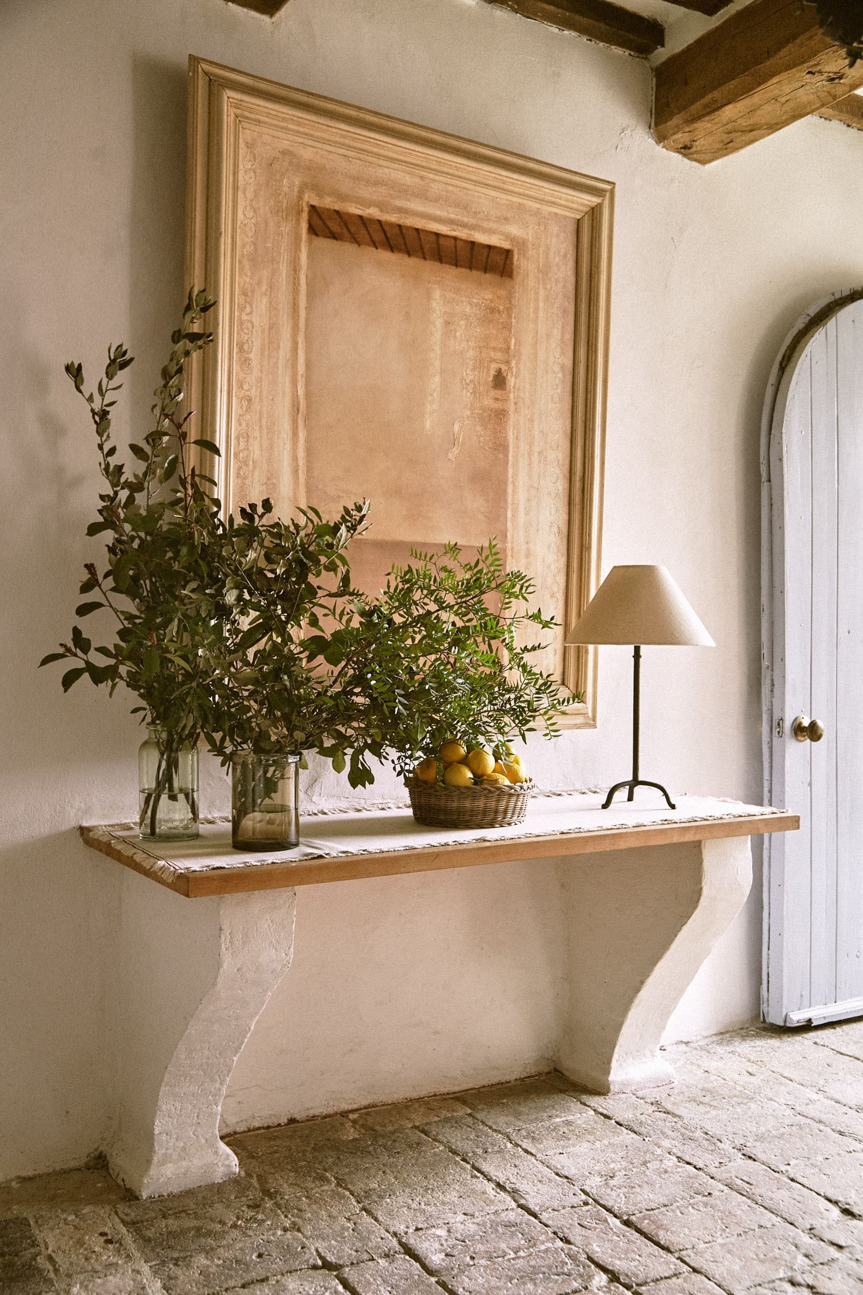 entrée zara home maison toscane