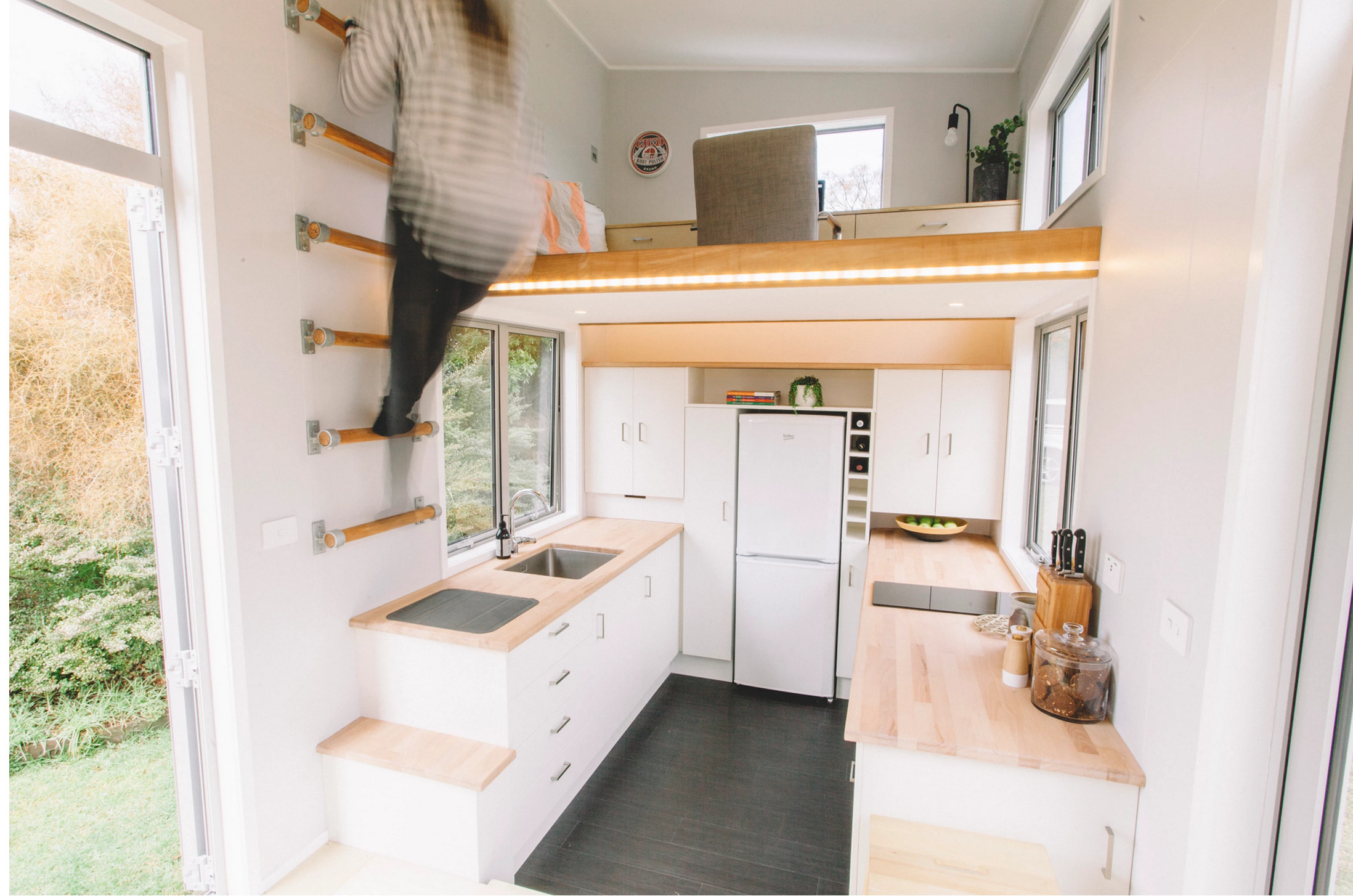 cuisine tiny house 17m2