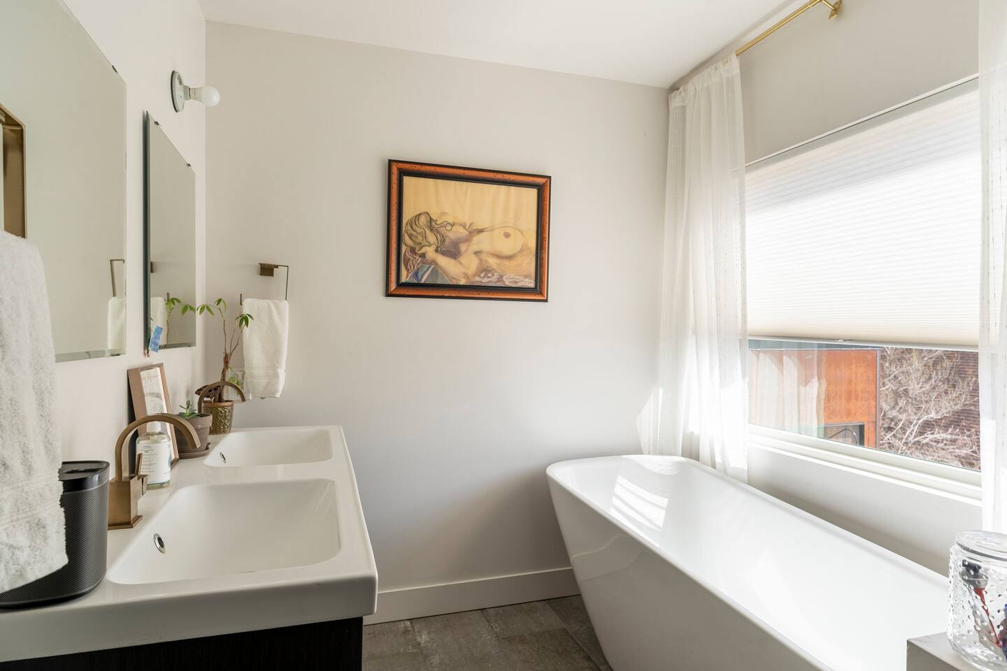 salle de bain blanche 