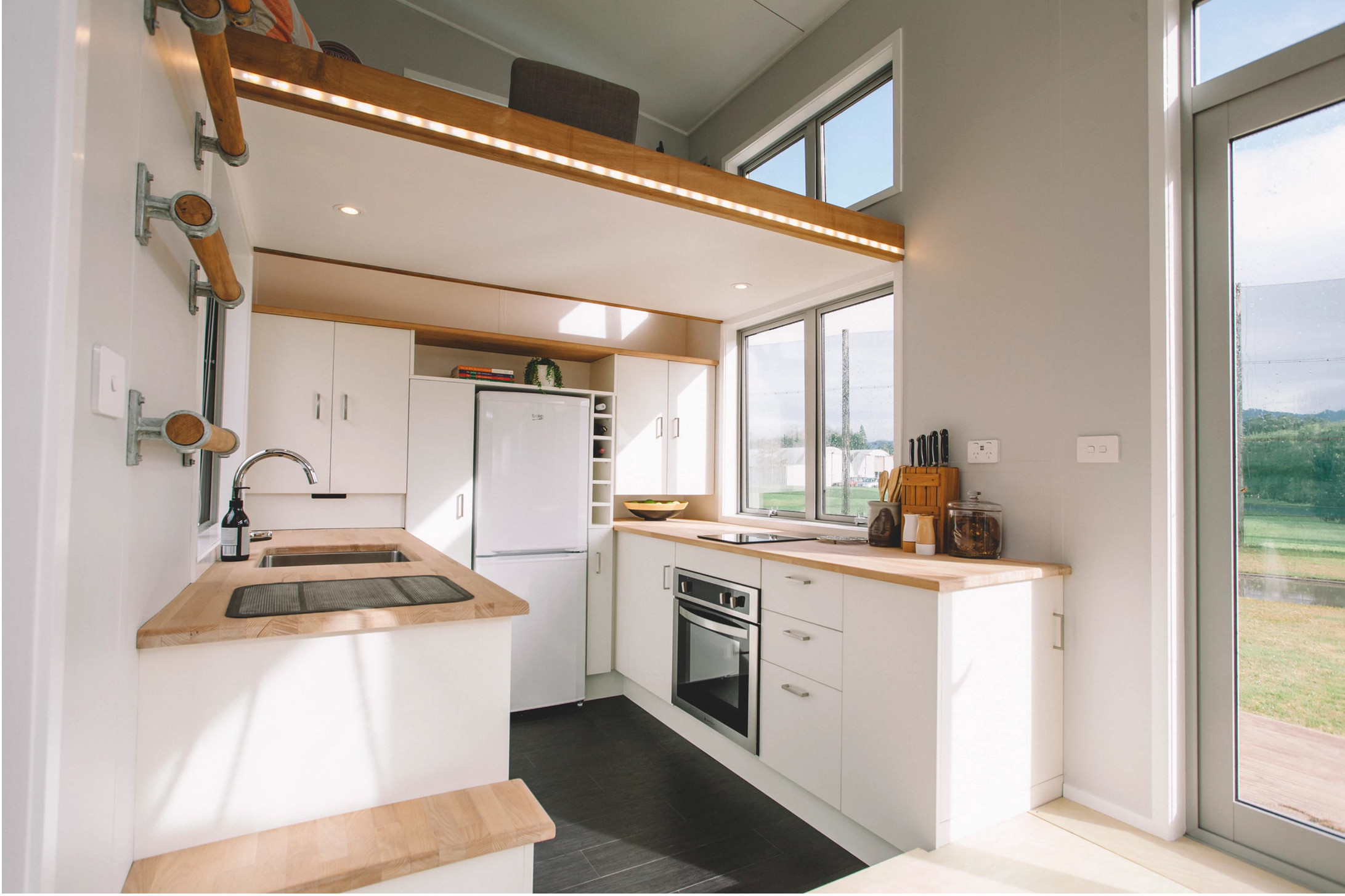 cuisine tiny house 17m2