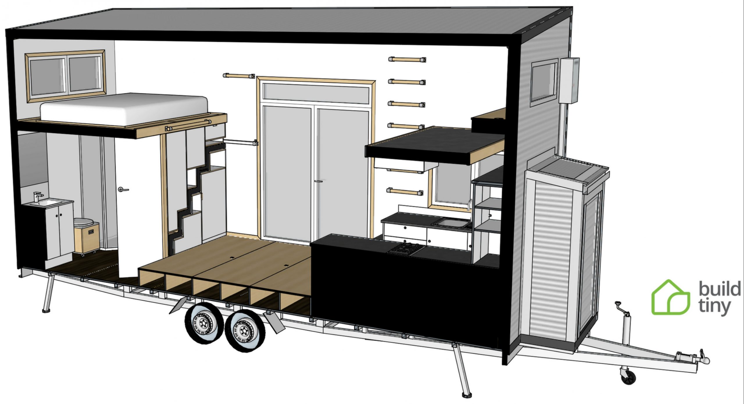 tiny house 17m2