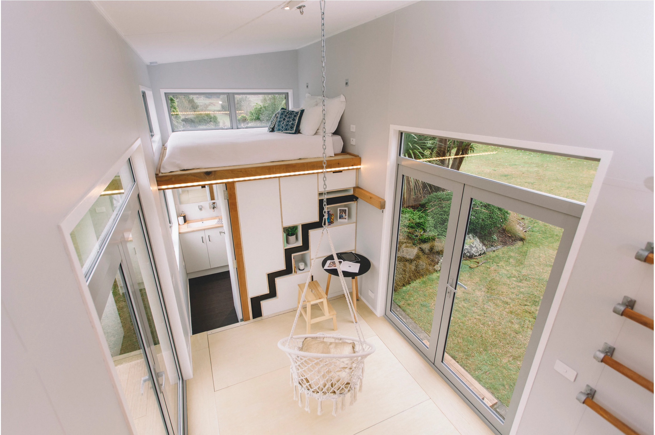 chambre tiny house 17m2