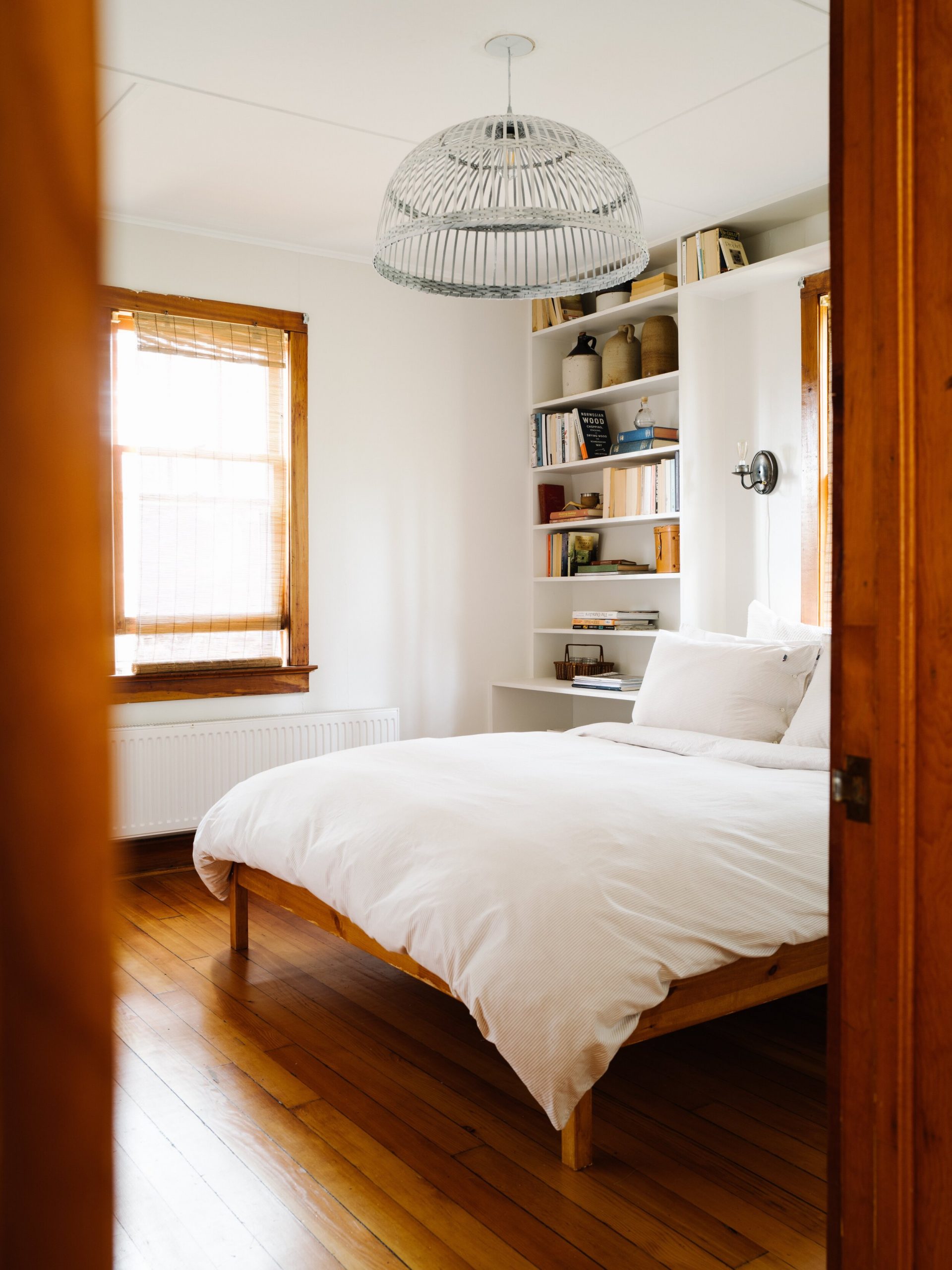chambre rustique minimaliste