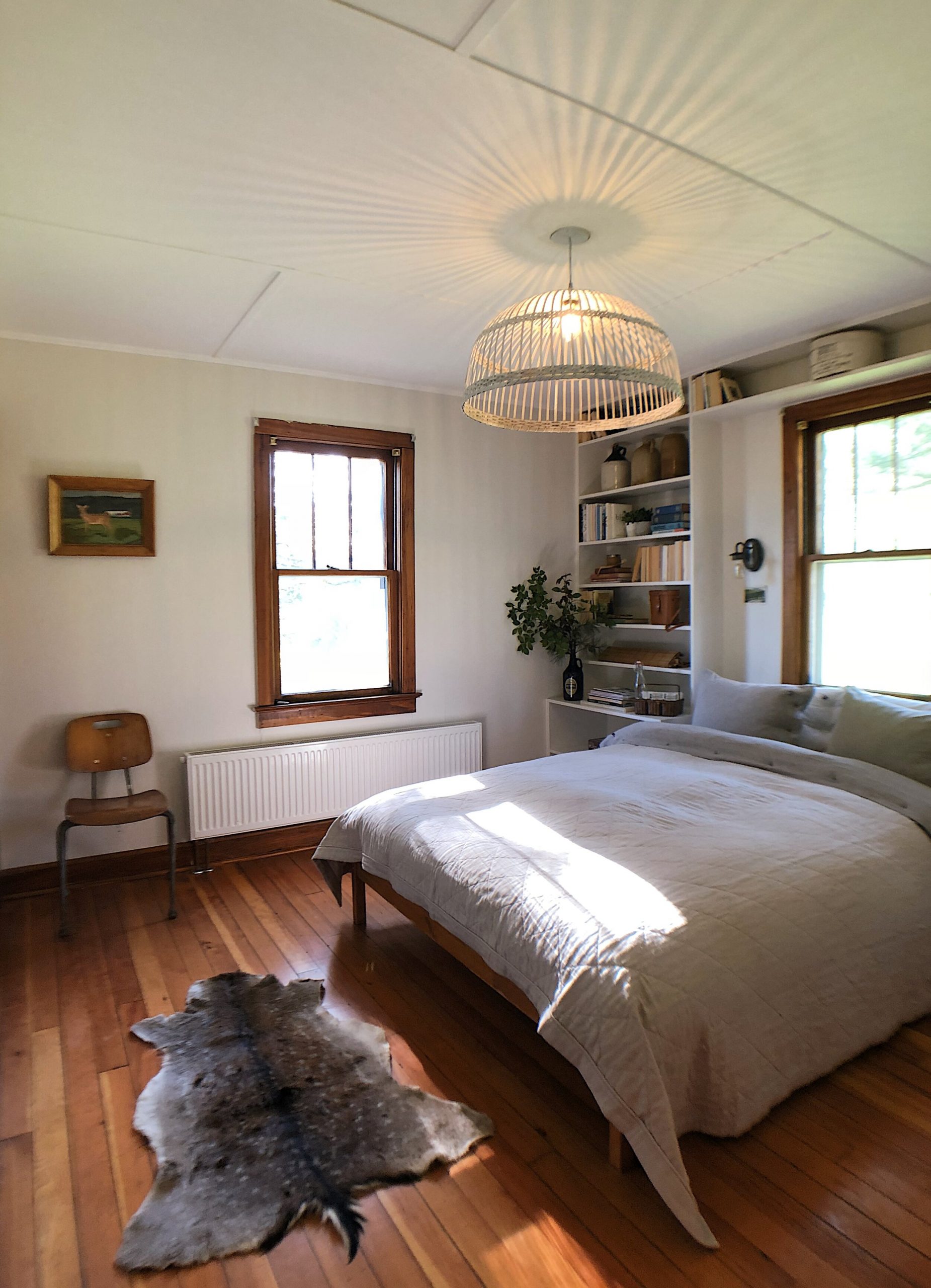 chambre décoration rustique chic