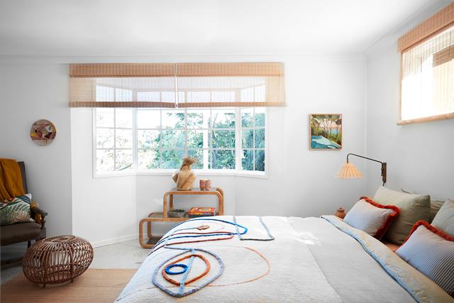chambre décoration mid-century