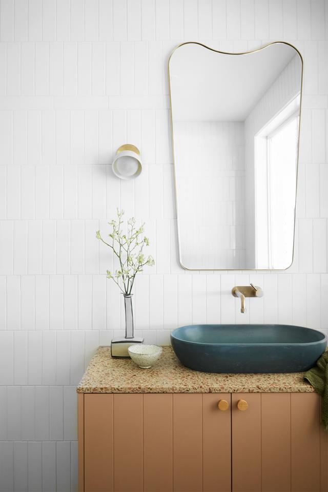 salle de bain style années 50