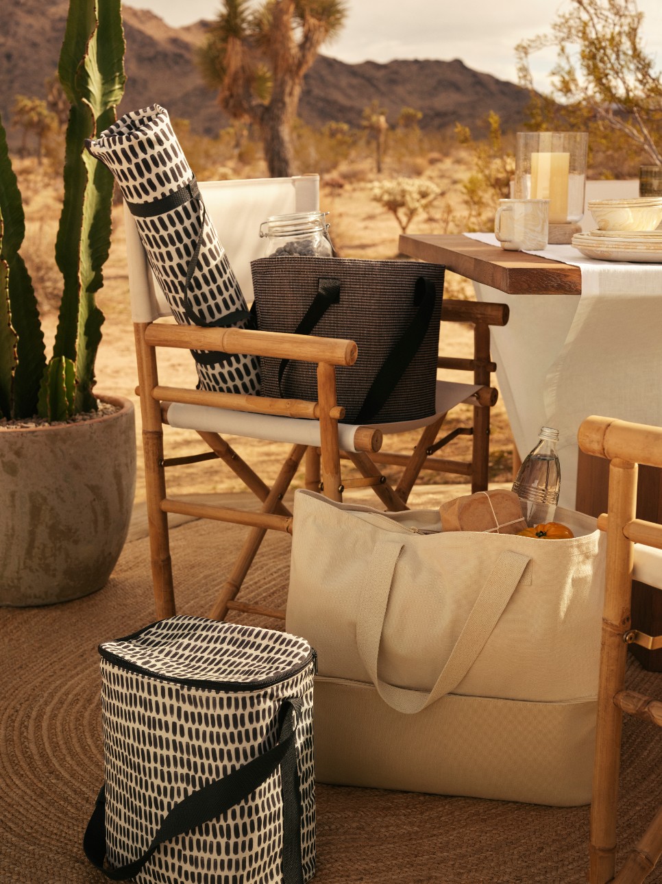 terrasse aménagée couleurs naturelles