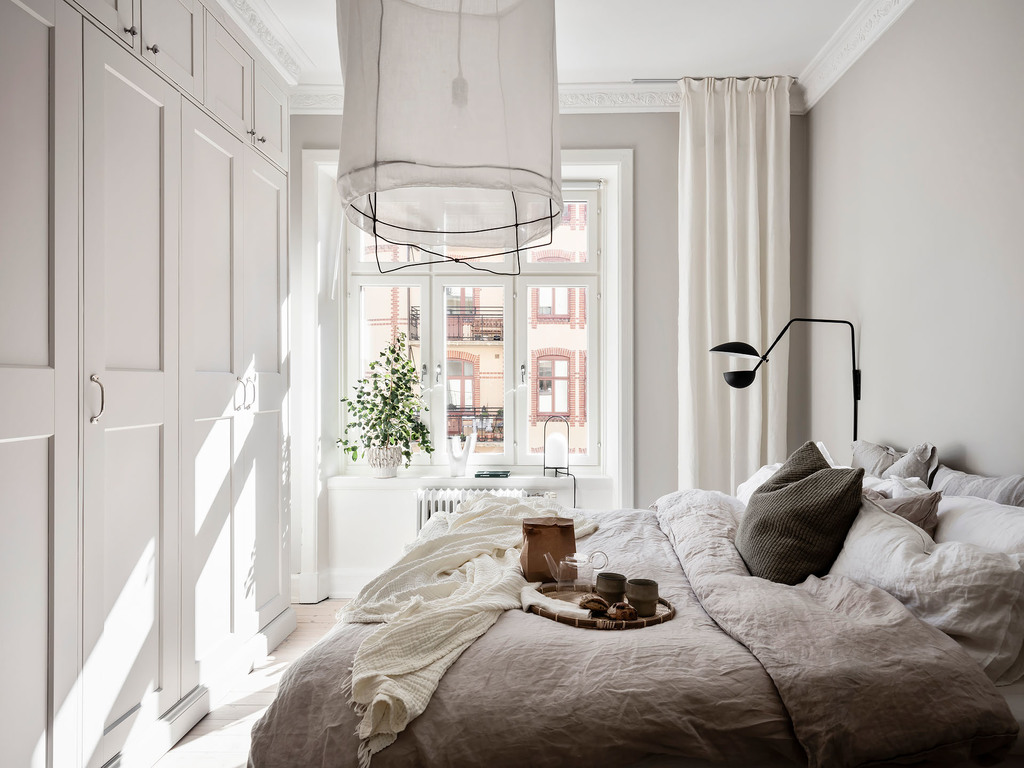 chambre décoration scandinave