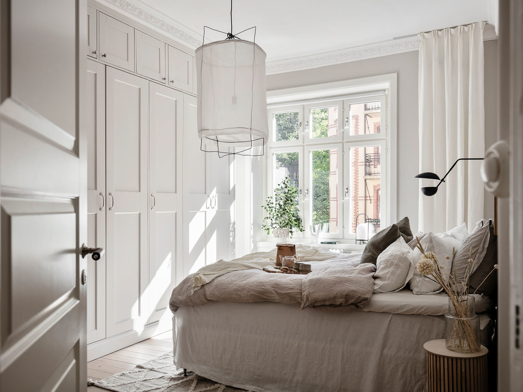 chambre décoration scandinave