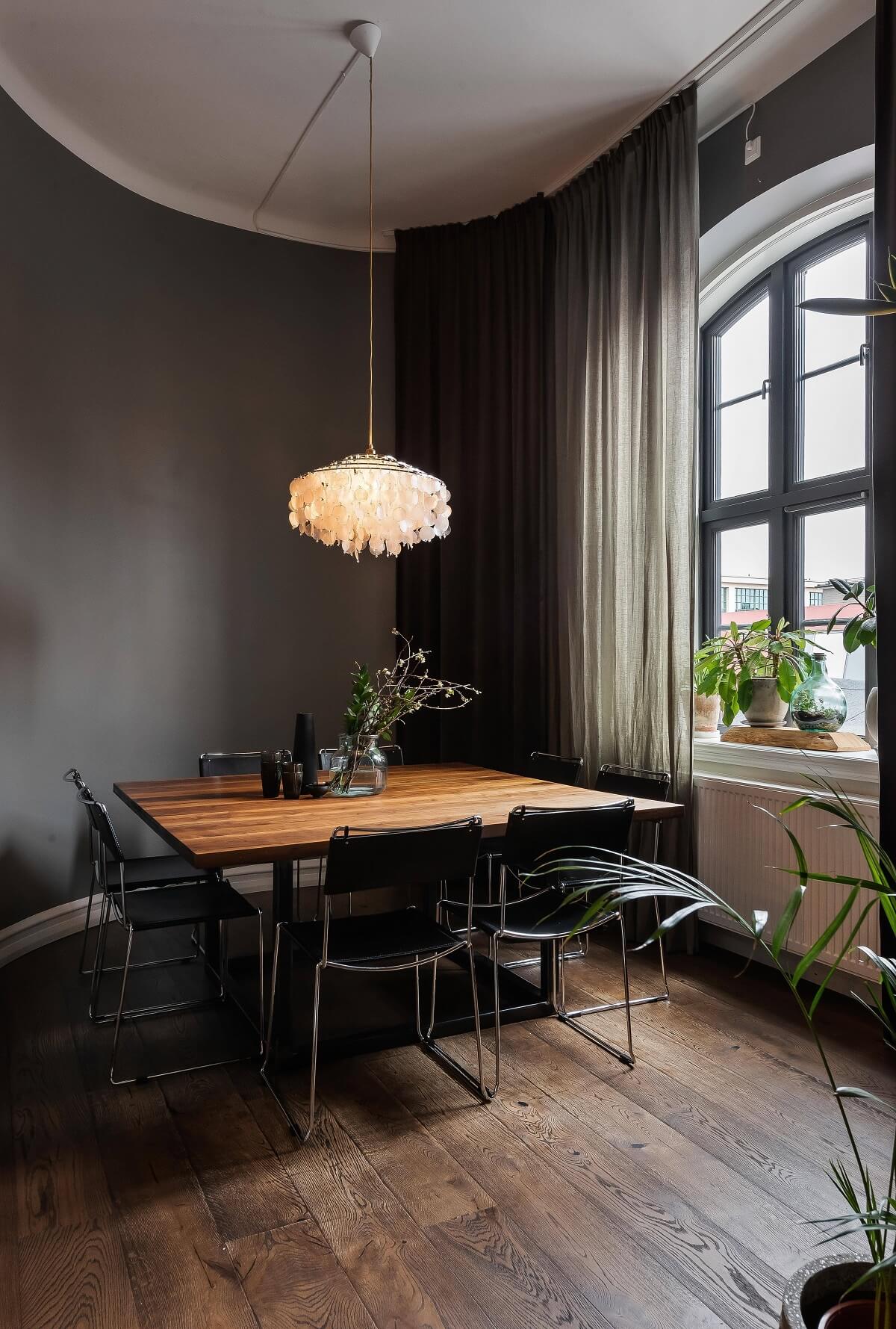 salle à manger décoration contemporaine