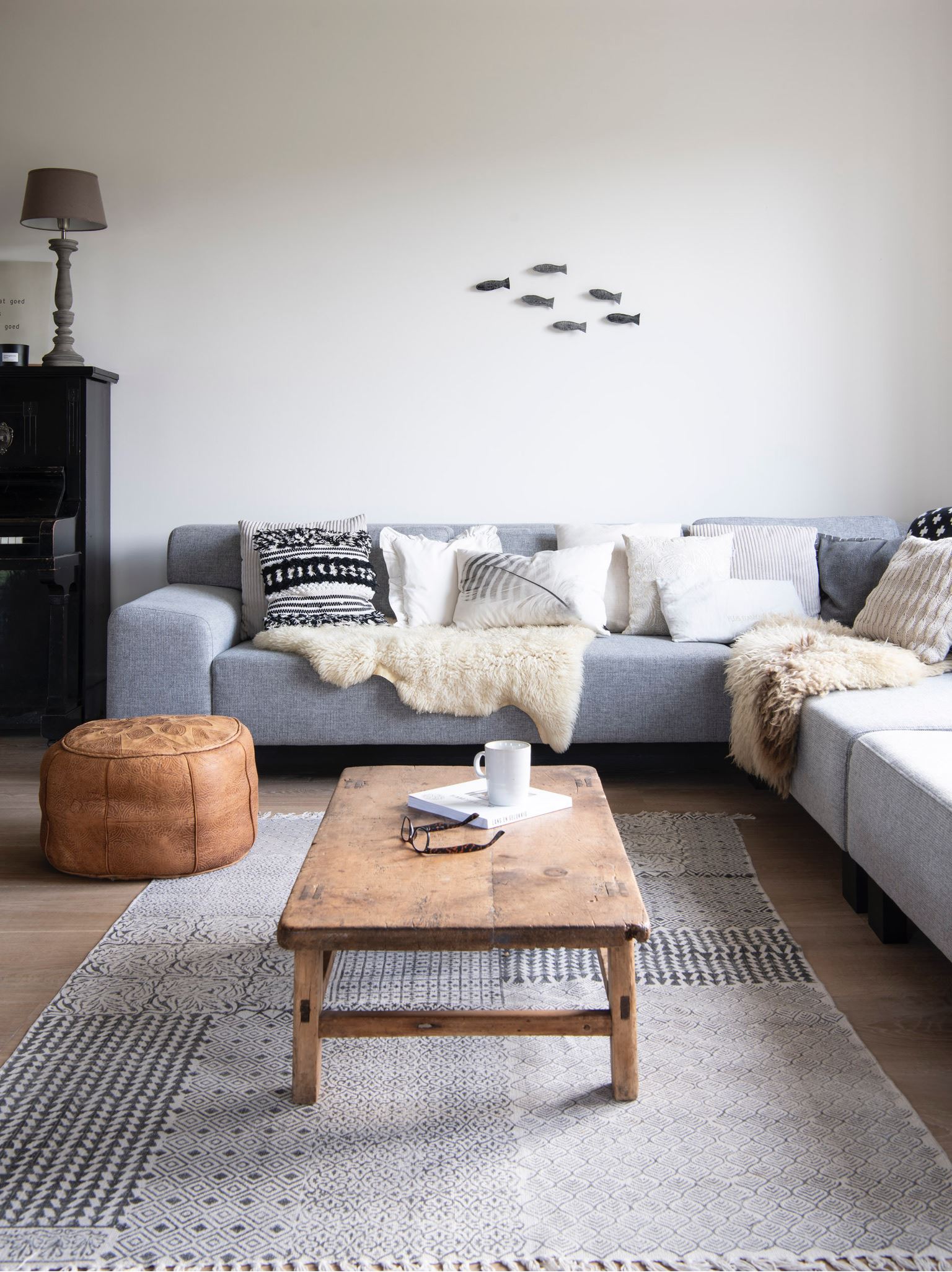 salon décoration contemporaine