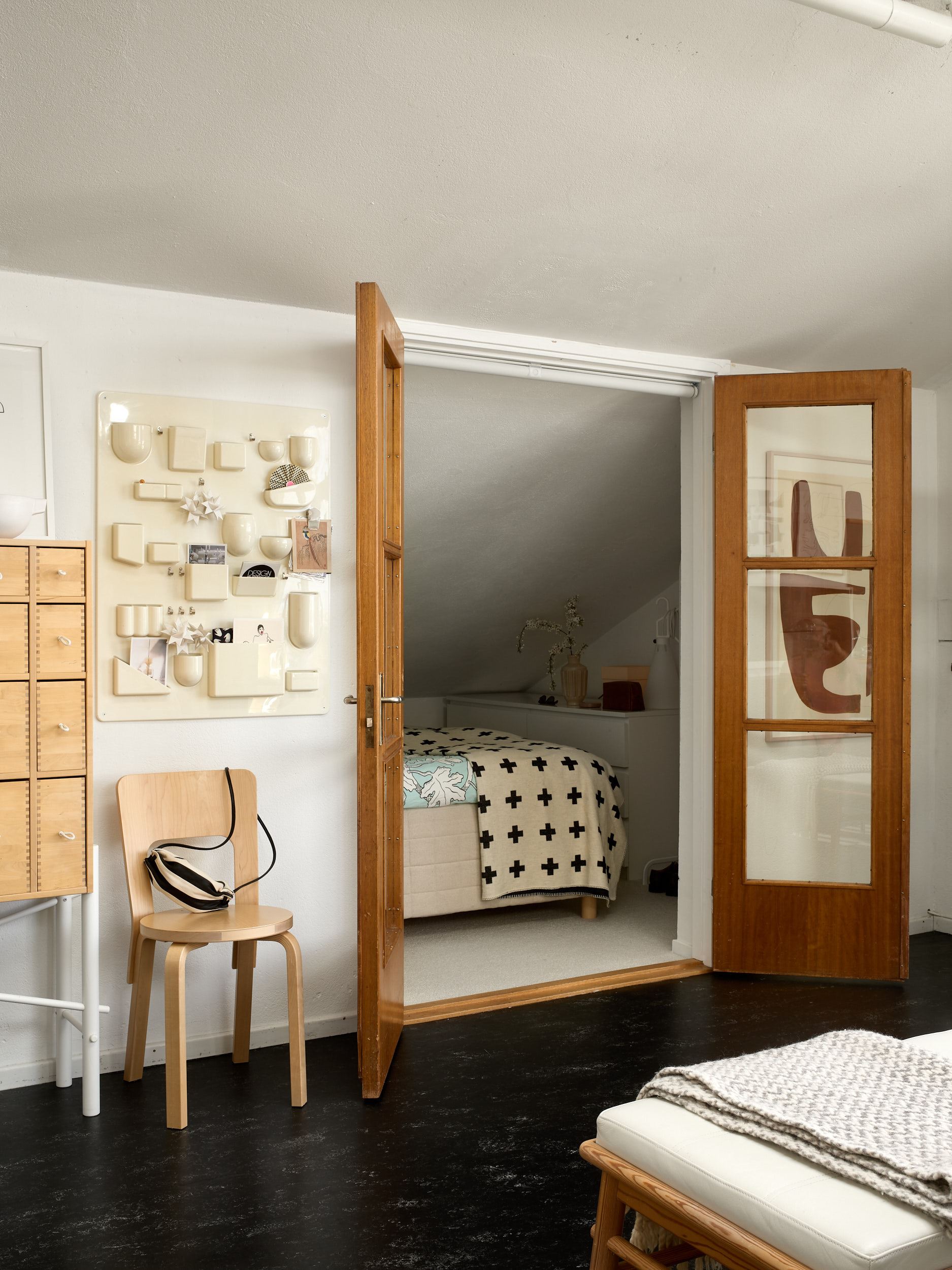 chambre en second jour ancien atelier d'artiste
