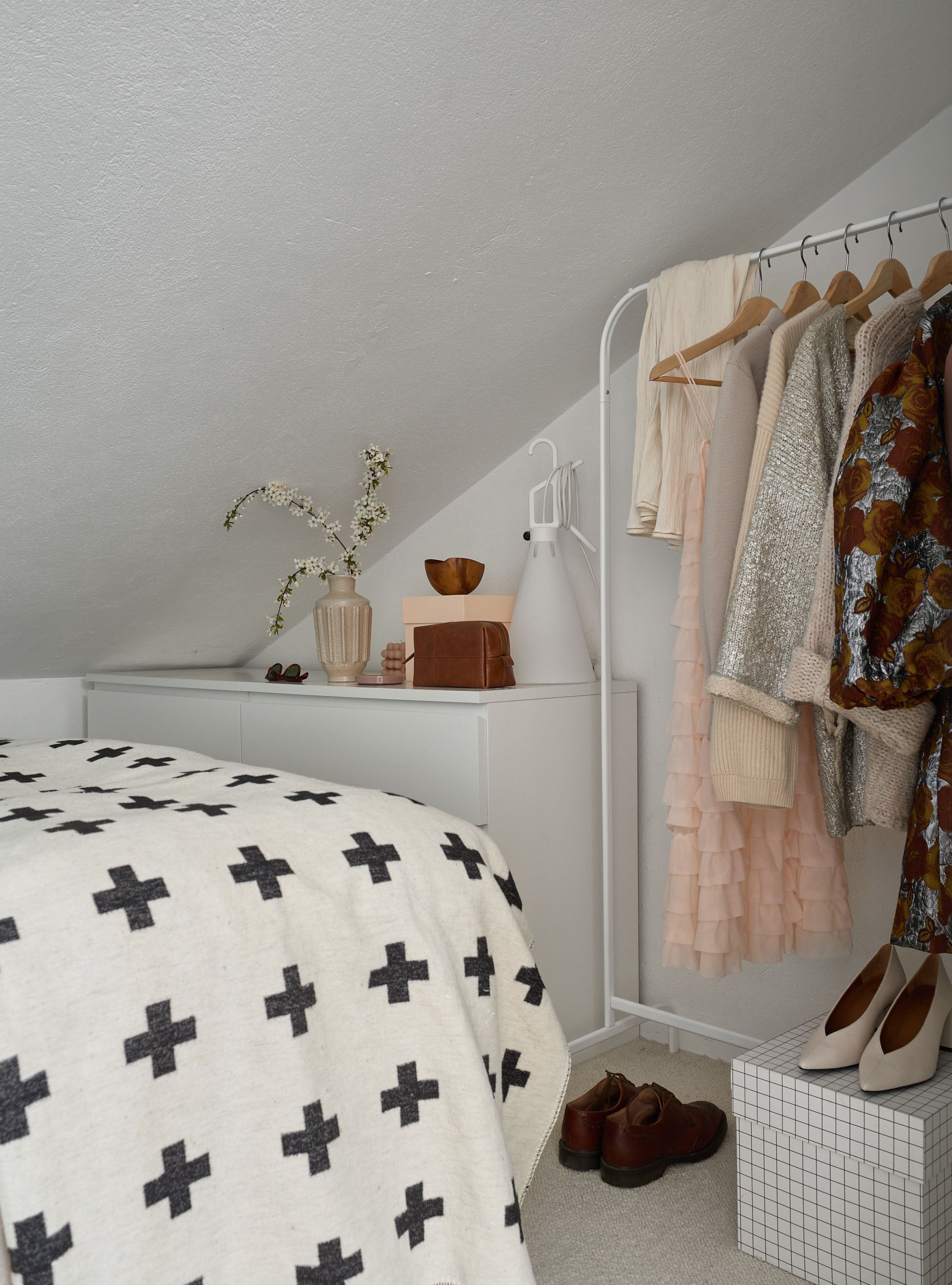 chambre décoration design scandinave