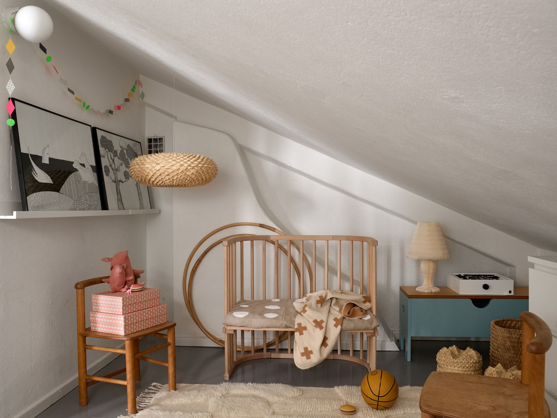 chambre enfant décoration scandinave