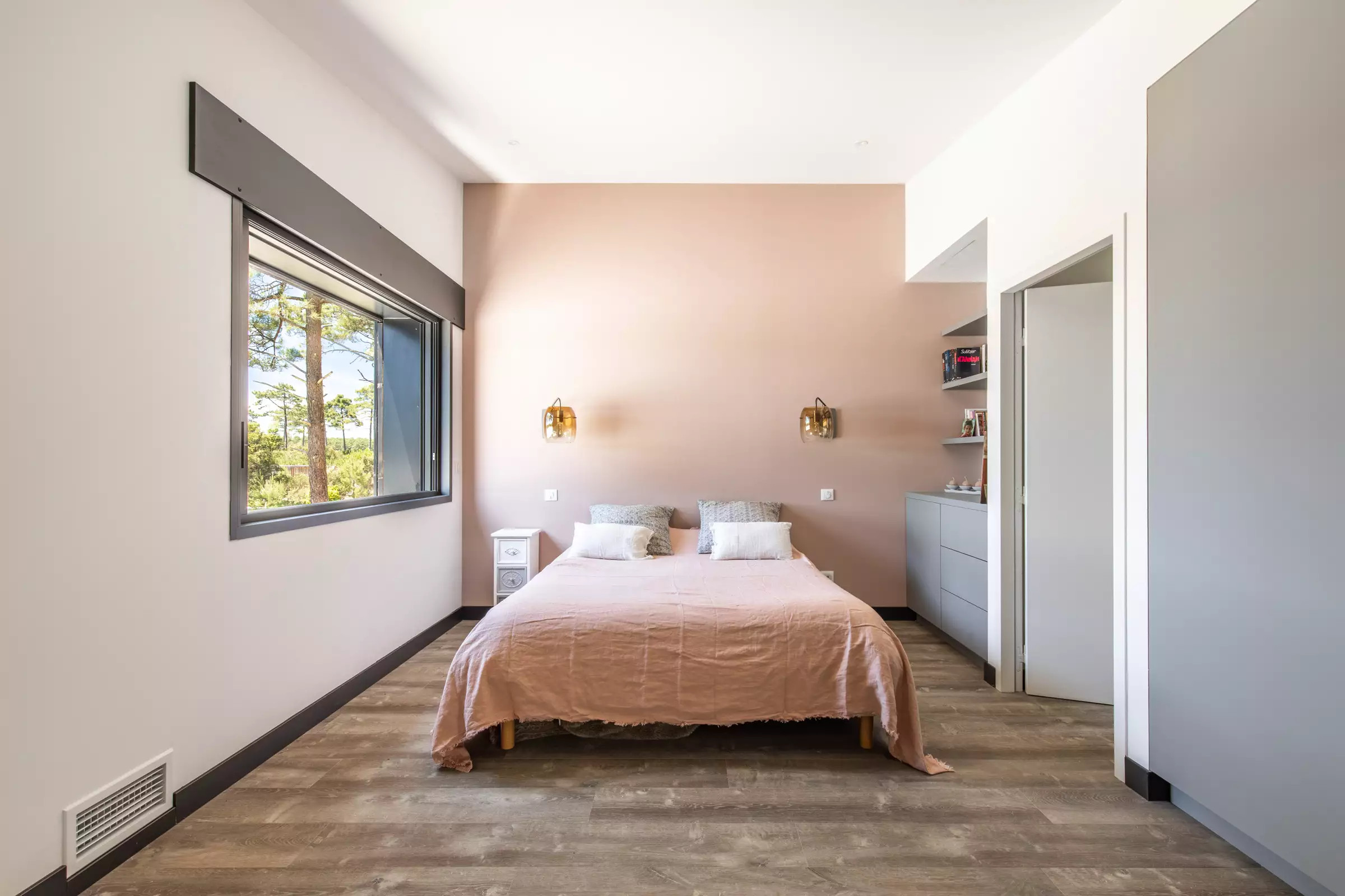 chambre rose