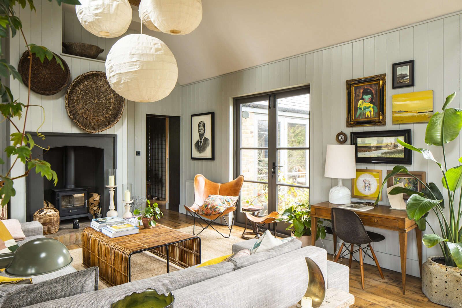 salon avec lambris décoration vintage salon avec lambris décoration vintage