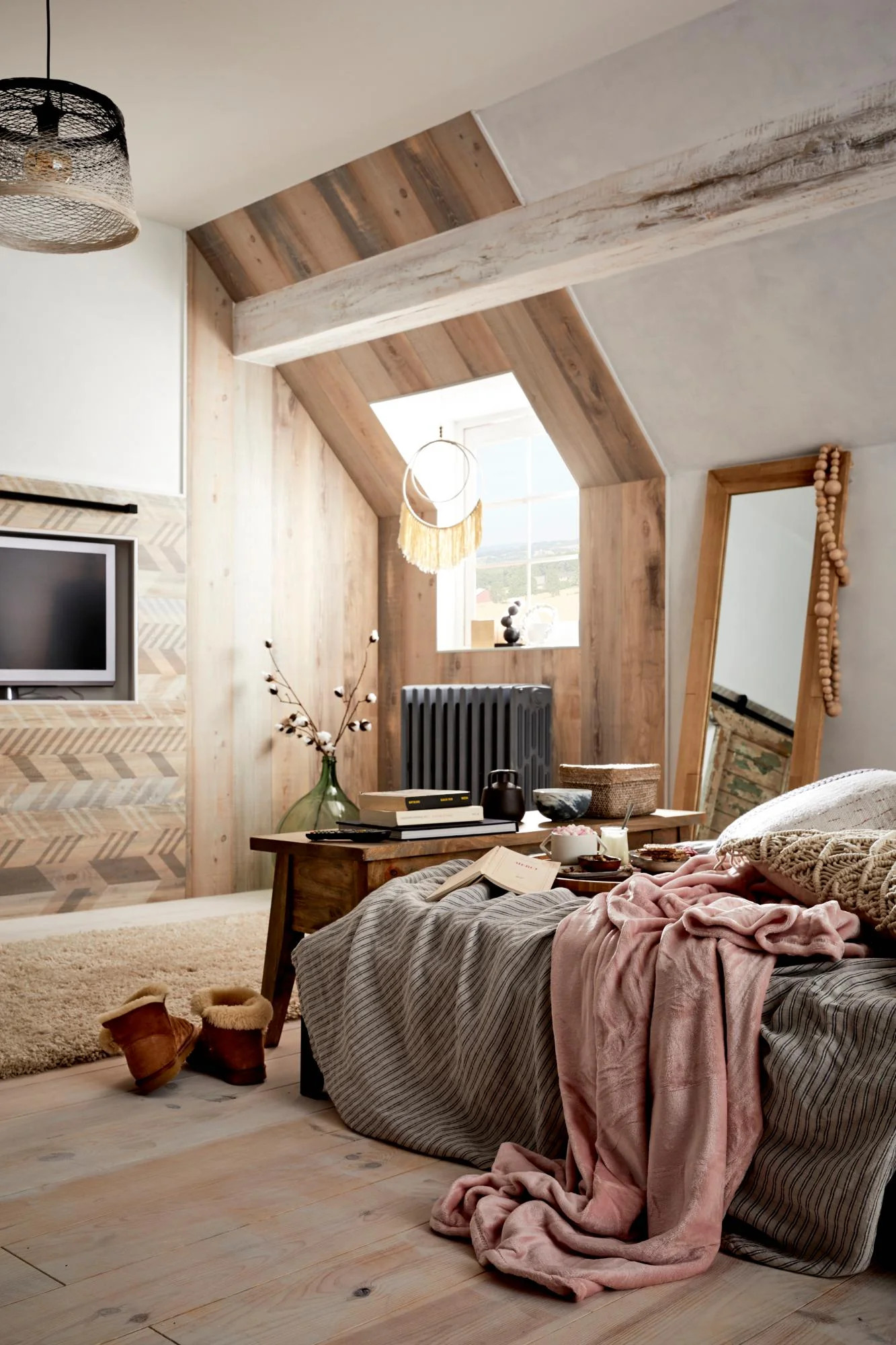 chambre dans combles aménagés