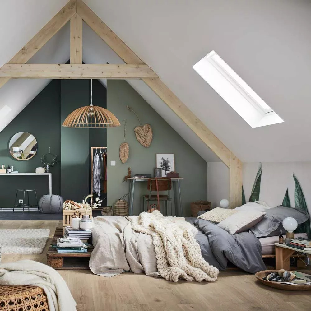 chambre dans combles aménagés