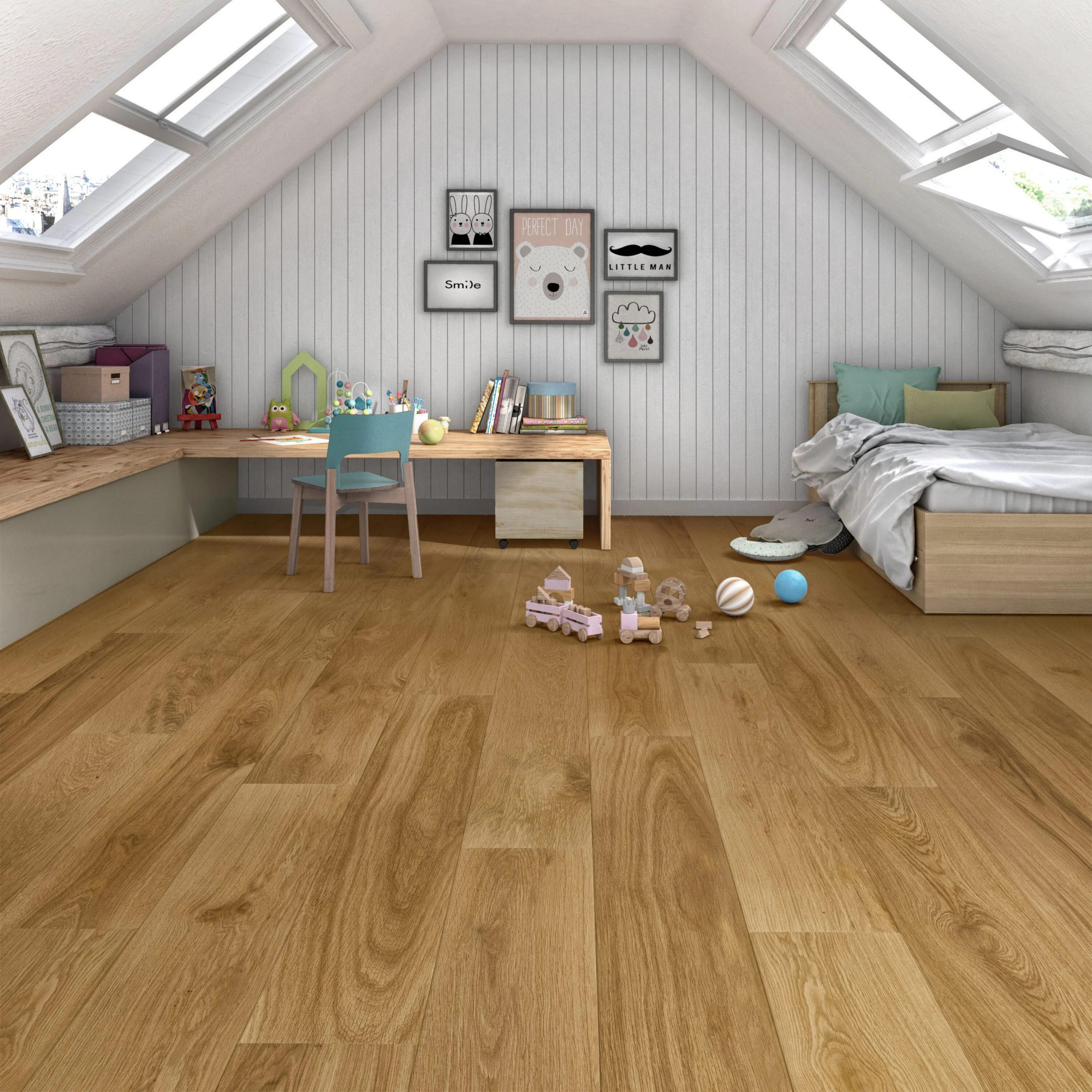 chambre dans combles aménagés