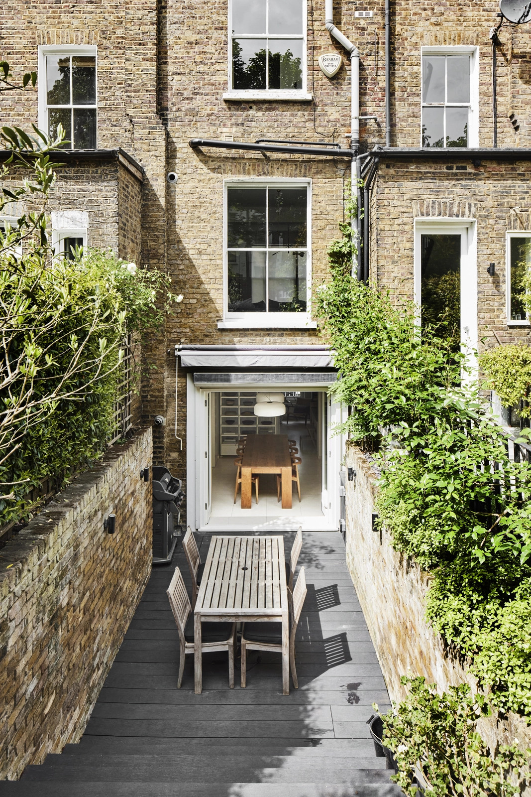 façade maison de ville Londres