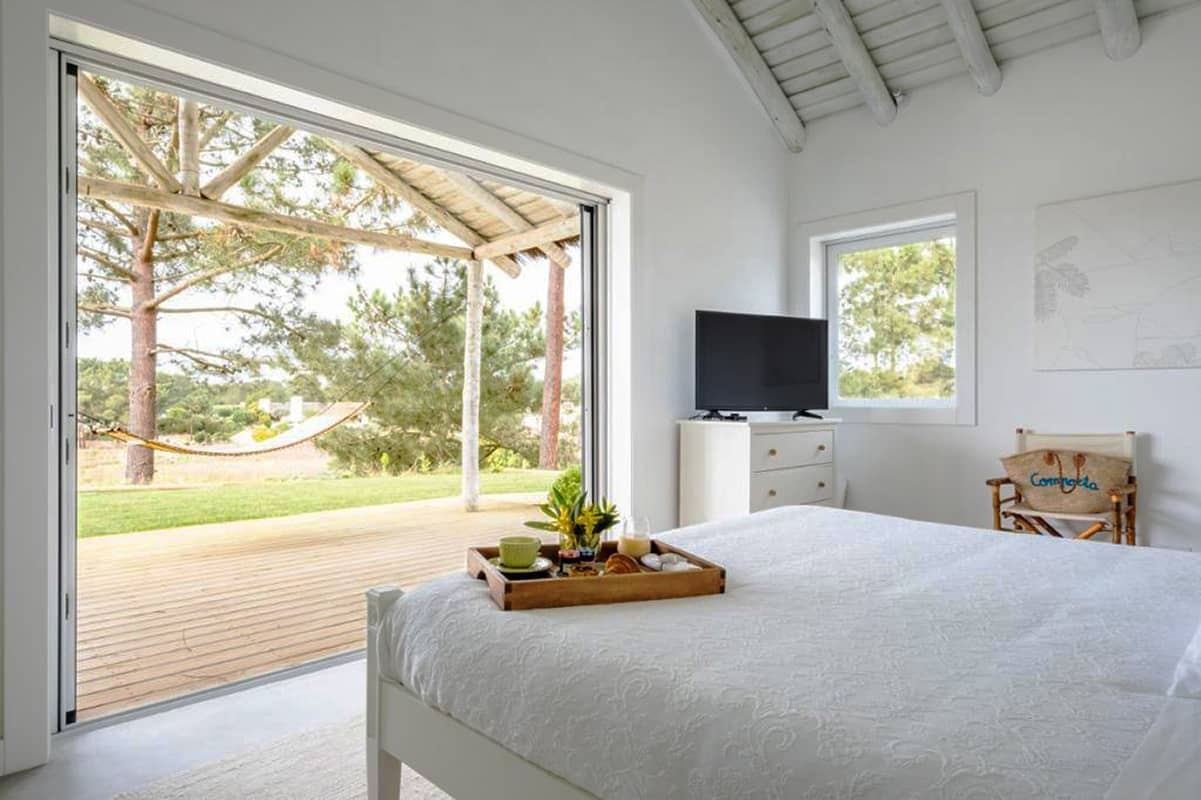 chambre sur terrasse bois maison Comporta chambre sur terrasse bois maison Comporta