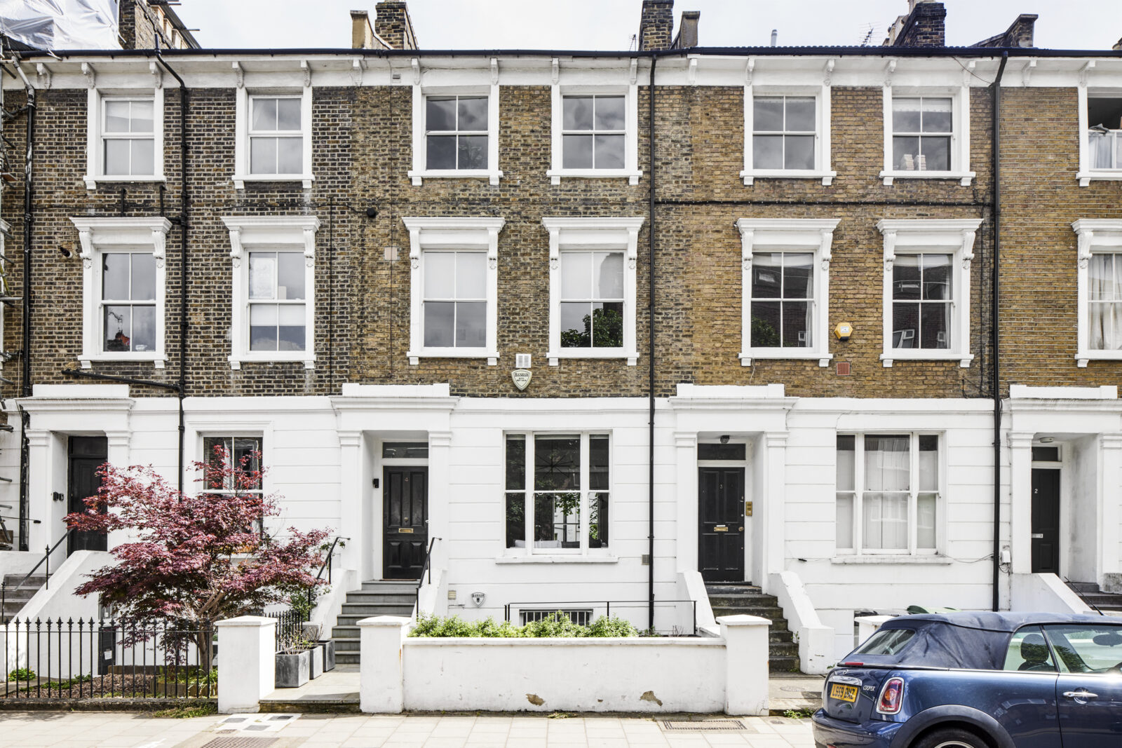 façade maison de ville Londres