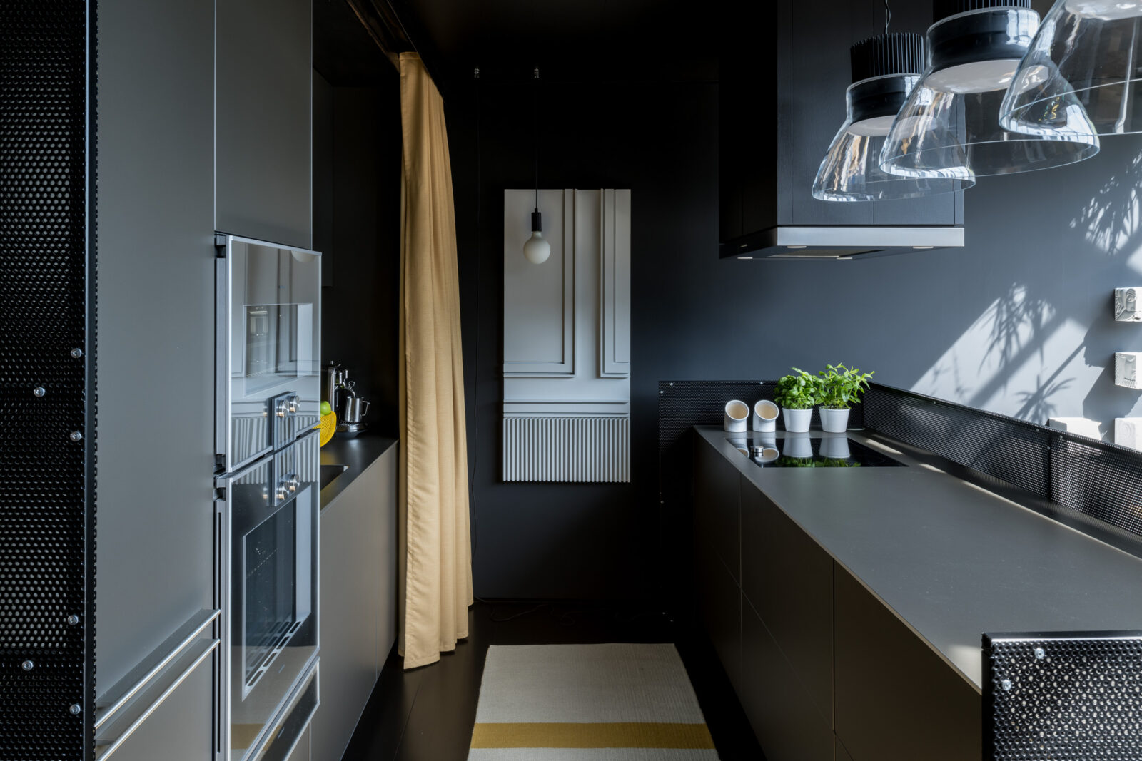 cuisine ouverte noire cuisine ouverte noire