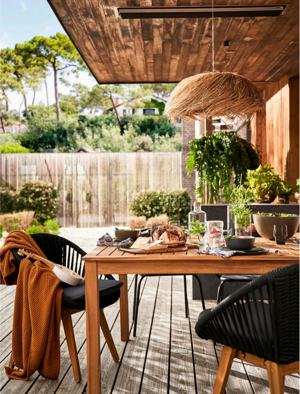 terrasse bois aménagée
