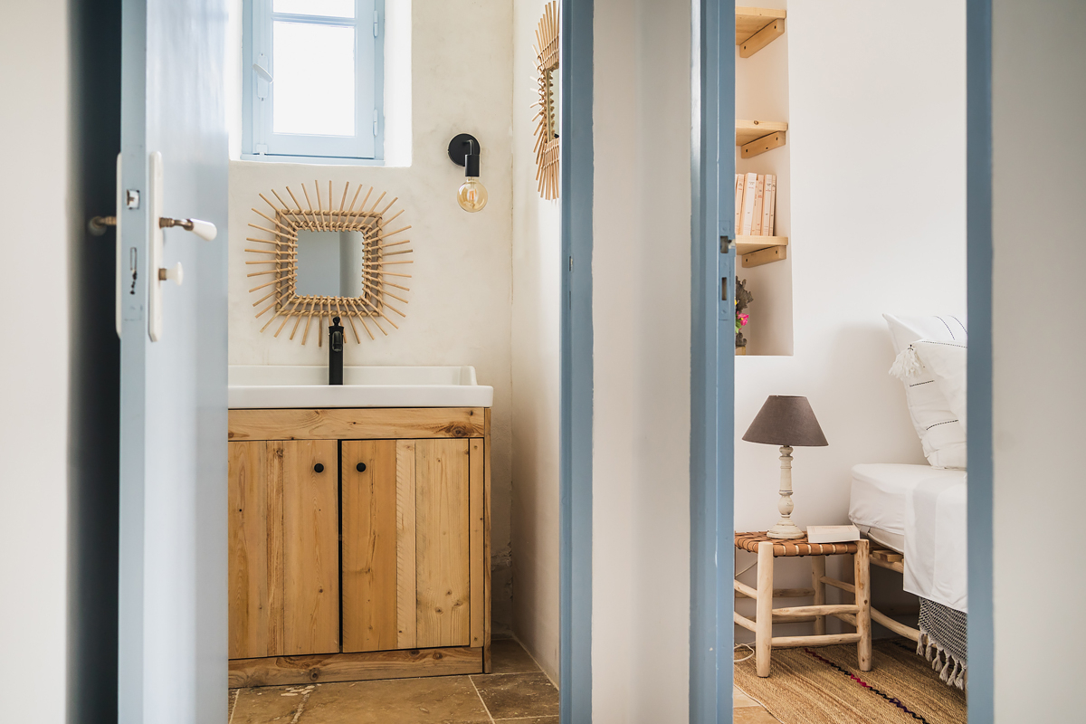 chambre avec salle de bain 