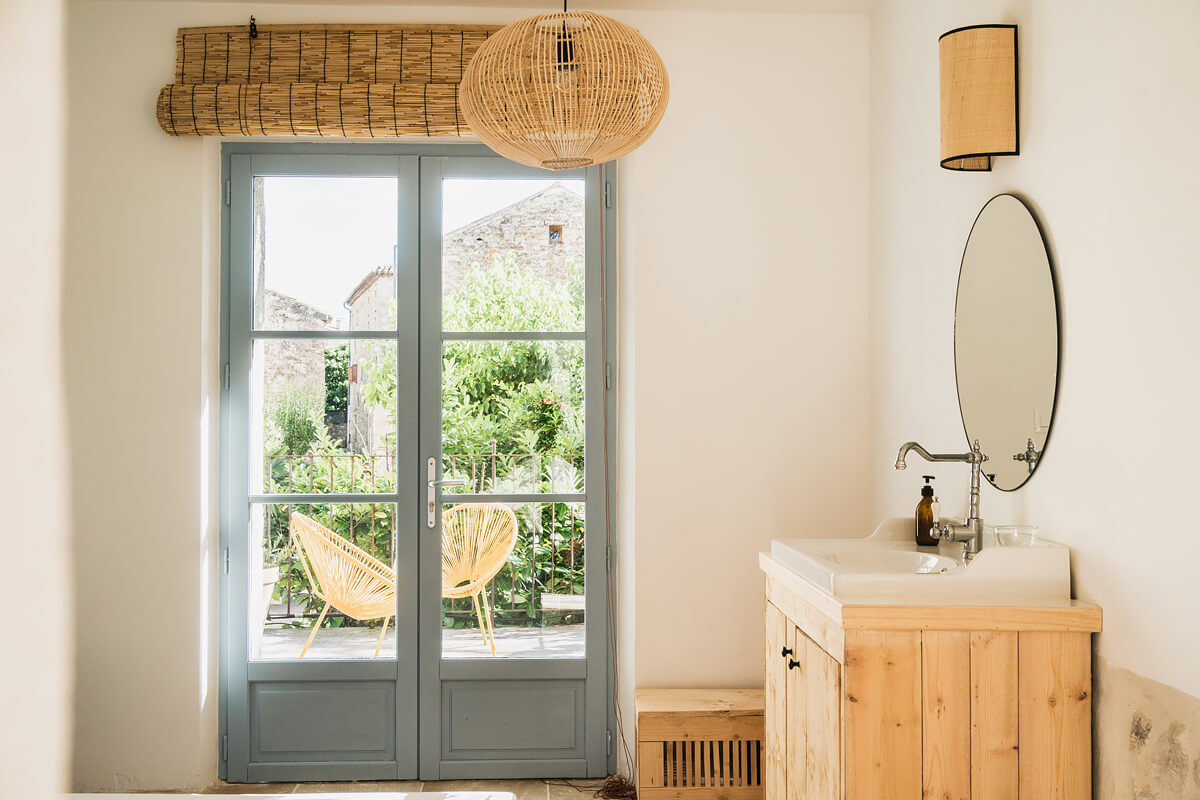 salle de bain vintage