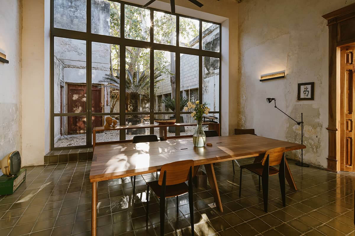 salle à manger avec verrière maison rénovée salle à manger avec verrière maison rénovée