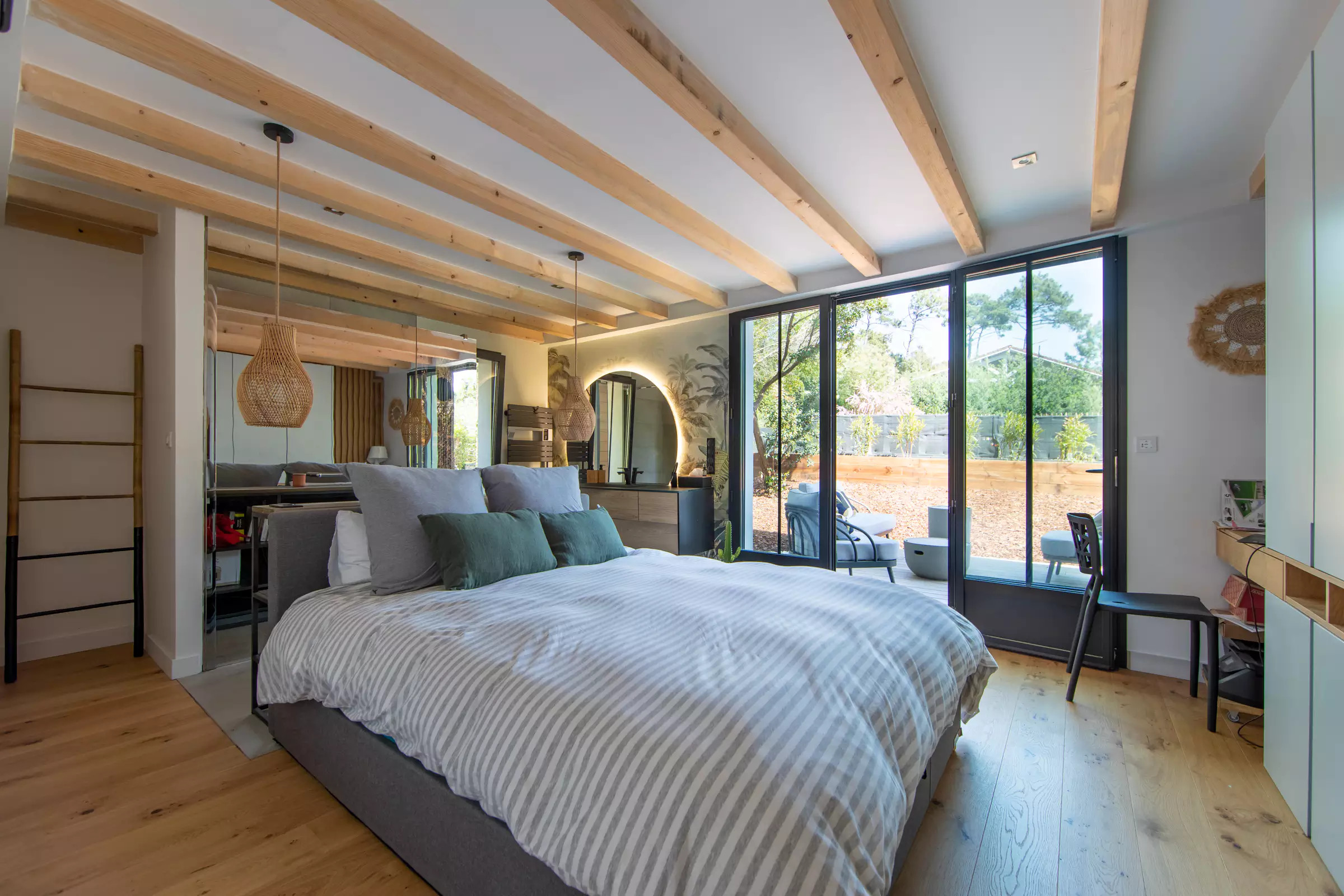 chambre maison Cap Ferret