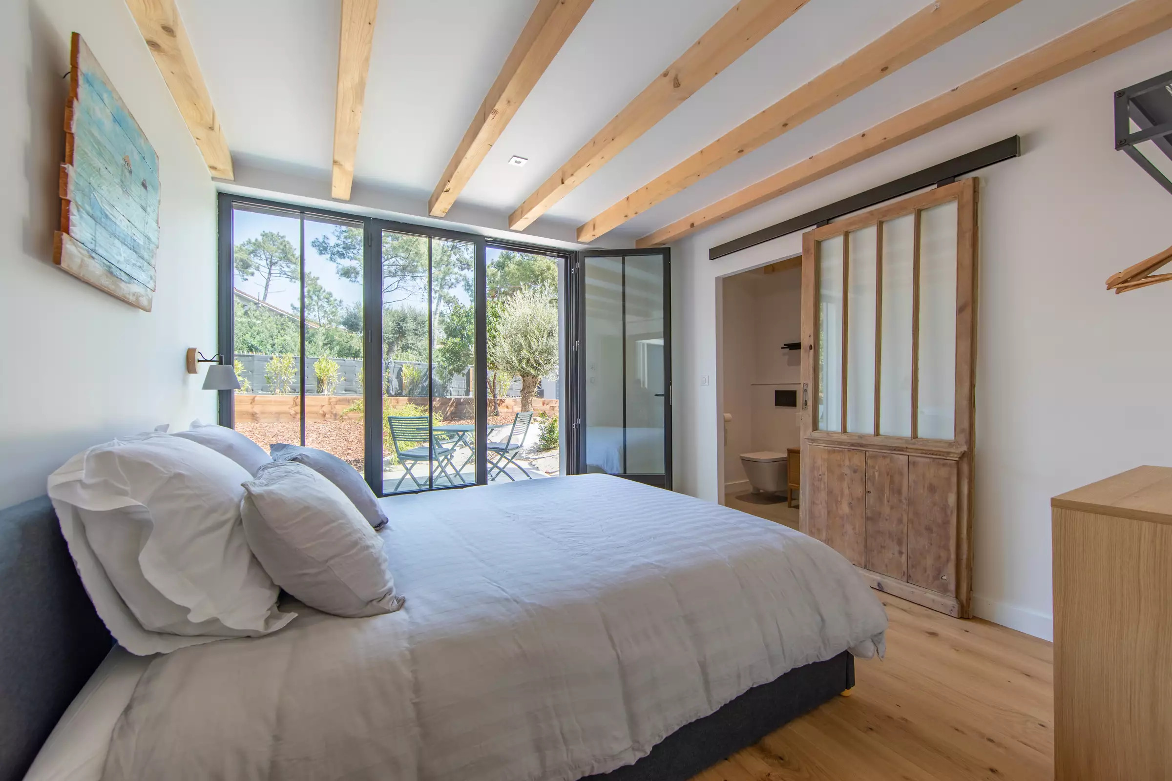 chambre maison Cap Ferret