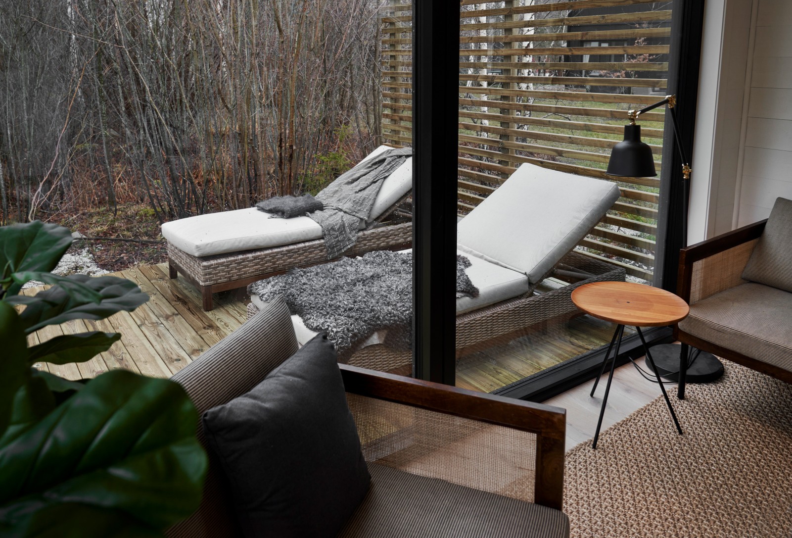 terrasse bois mini maison 27m2