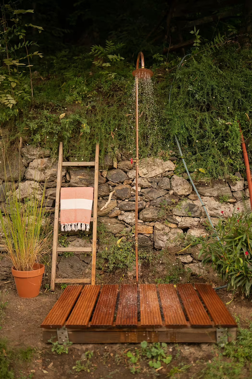 douche extérieure en cuivre douche extérieure en cuivre