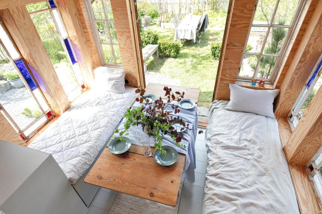 chambre double mini maison 27m2