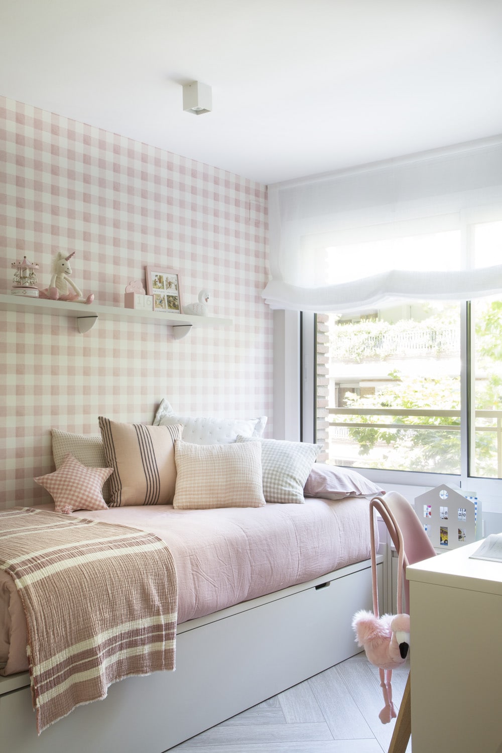 chambre enfant rose