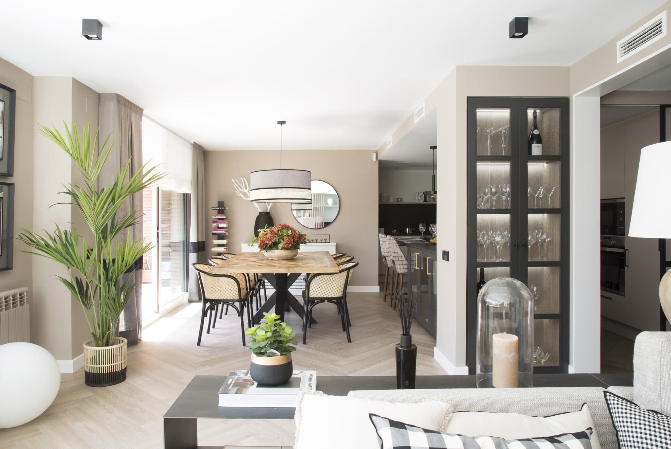salon décoration contemporaine