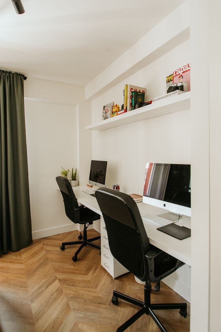 bureau pour le télétravail dans appartement