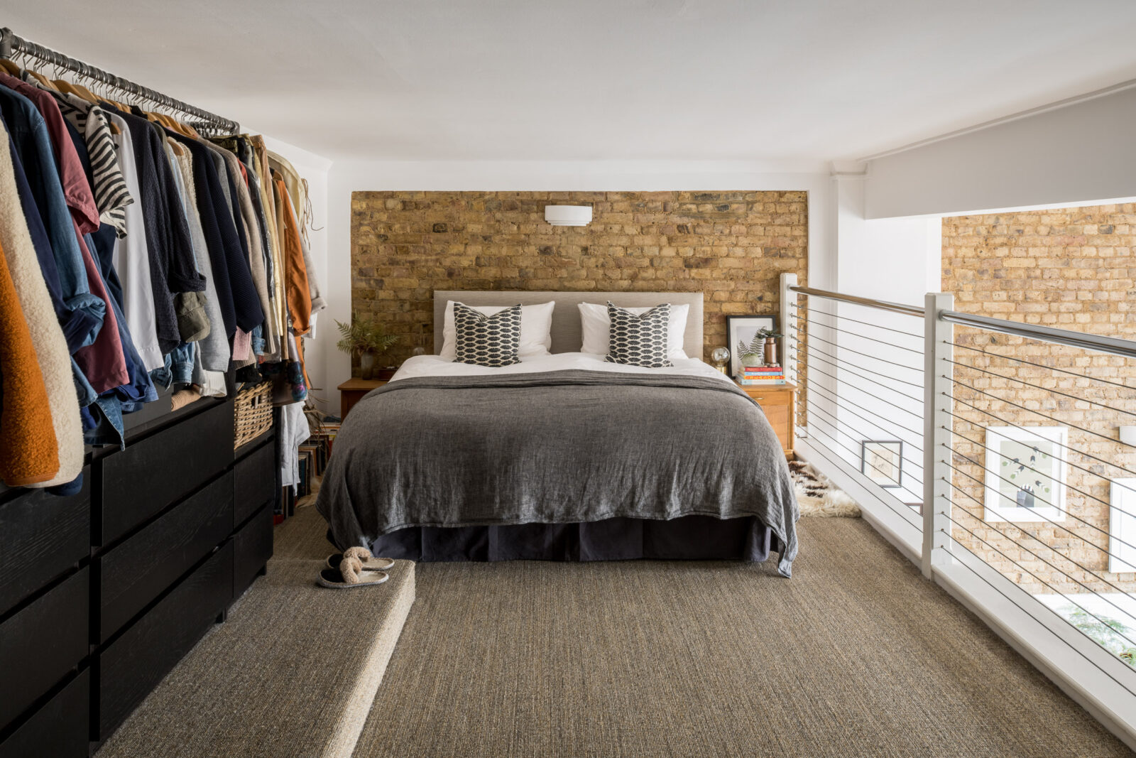 chambre sur mezzanine duplex