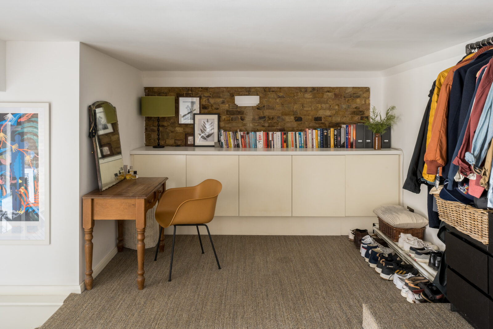 espace bureau sur mezzanine