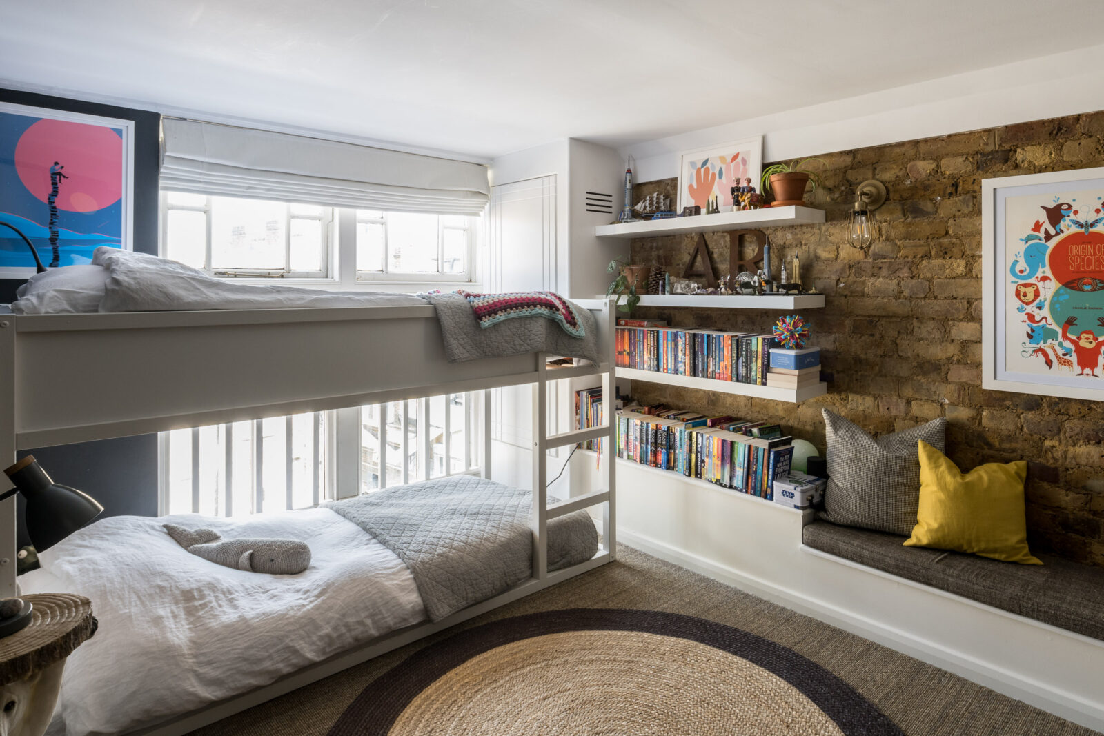 chambre d'enfant lit superposé