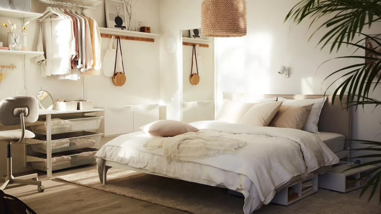 chambre IKEA décoration design chambre IKEA décoration design