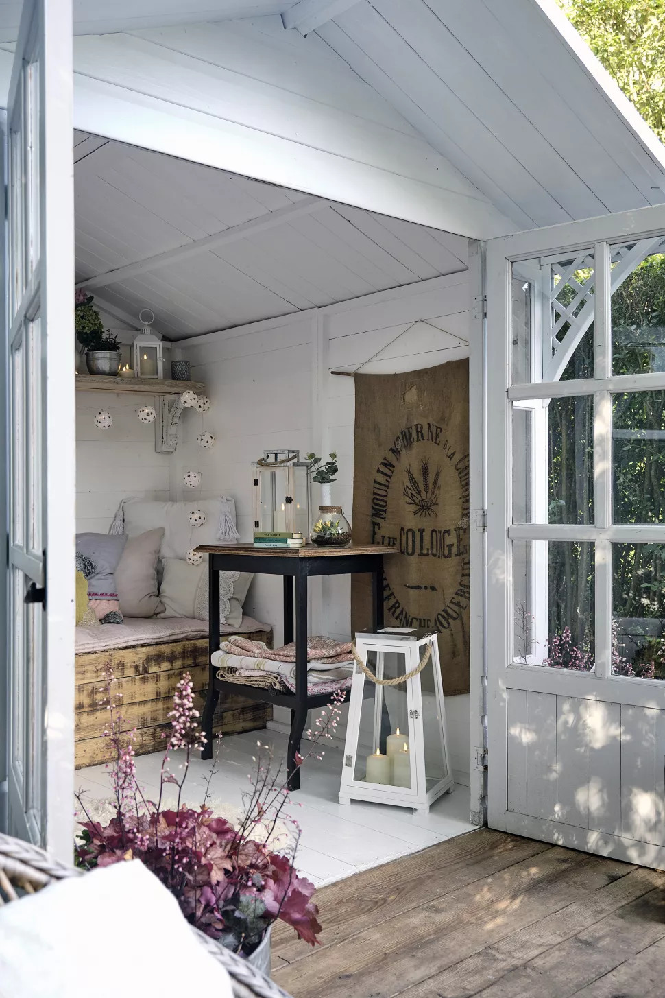 cabane de jardin